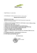 AVIS AFFICHAGE CONVOCATION CONSEIL MUNICIPAL DU 14.12